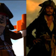 This is Johnny Depp's Jack Sparrow as a LEGO Pirate